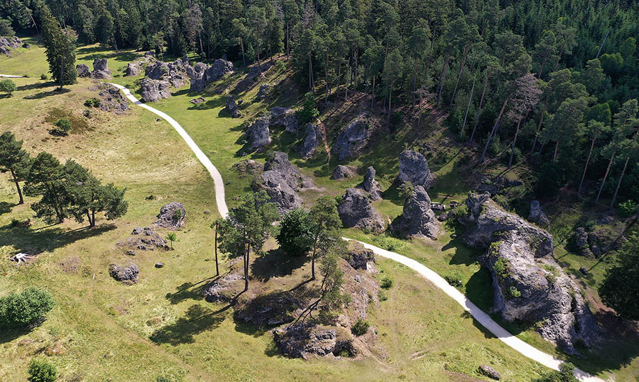 Dolomitfelsen im Wental